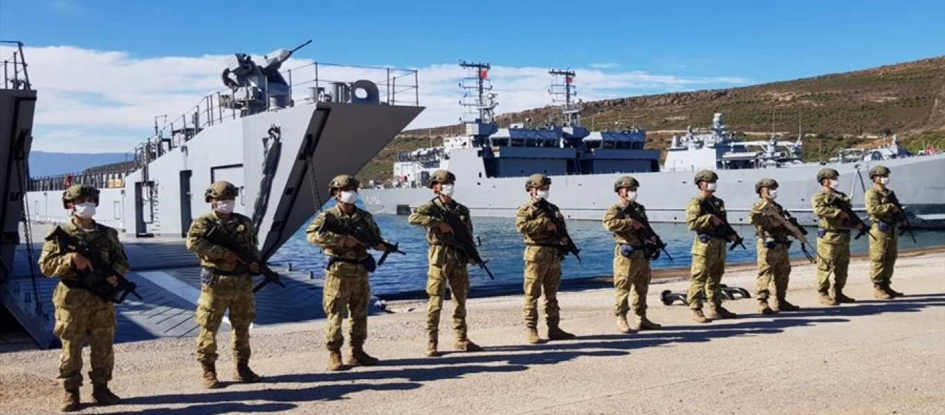 Μεγάλη άσκηση της Τουρκίας για κατάληψη ελληνικών νησιών: Τούρκοι πεζοναύτες σε αμφίβιες επιχειρήσεις